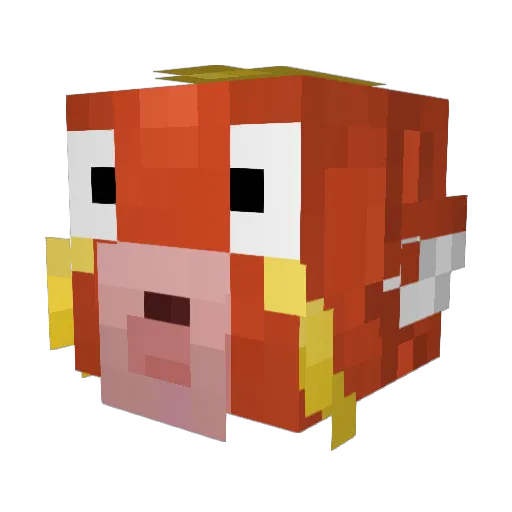 eladodelimon Minecraft avatar head, 3D render