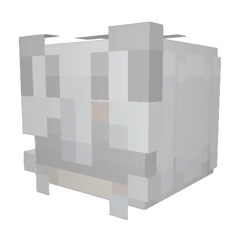elaraa__ Minecraft avatar head, 3D render