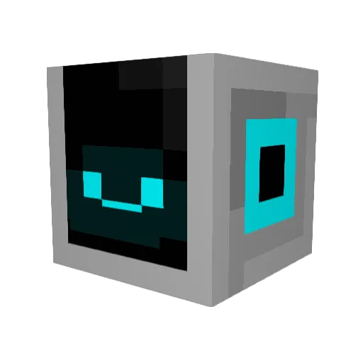 elarquero007 Minecraft avatar head, 3D render