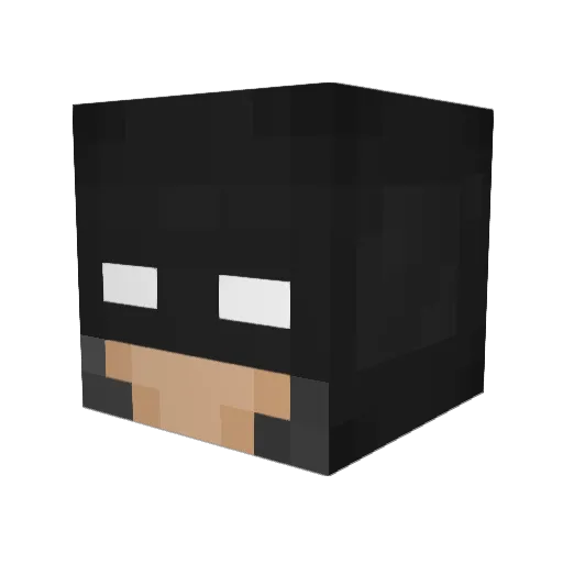elbarto12582 Minecraft avatar head, 3D render