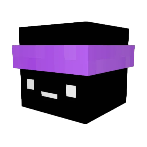 elbitsUWU Minecraft avatar head, 3D render