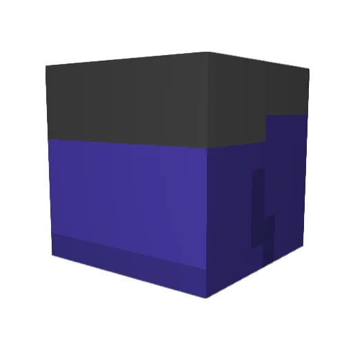 elchirichetto Minecraft avatar head, 3D render