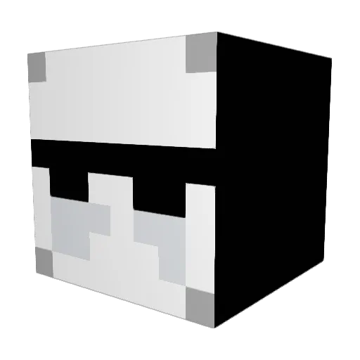 elcoco_x Minecraft avatar head, 3D render