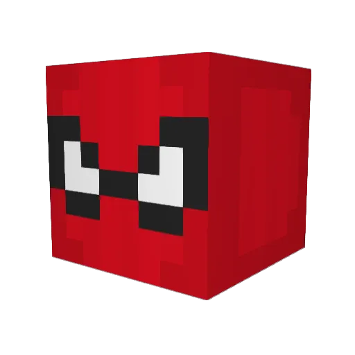 elcrackdelcris Minecraft avatar head, 3D render