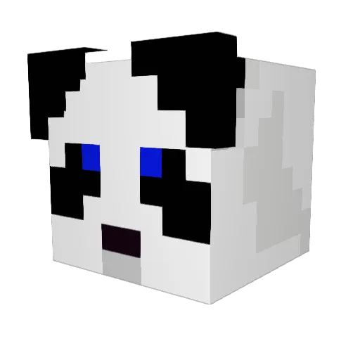 eldar502 Minecraft avatar head, 3D render