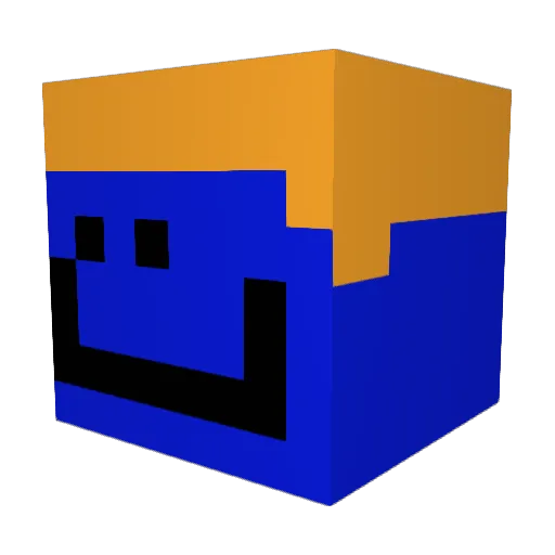 eldi1234 Minecraft avatar head, 3D render