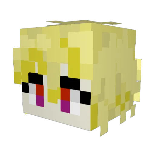 eldormilon99 Minecraft avatar head, 3D render