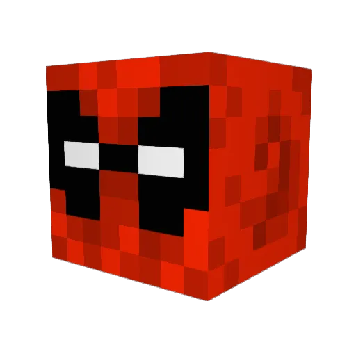 eldrichgaron Minecraft avatar head, 3D render