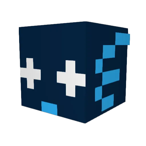 eldritch_anxiety Minecraft avatar head, 3D render