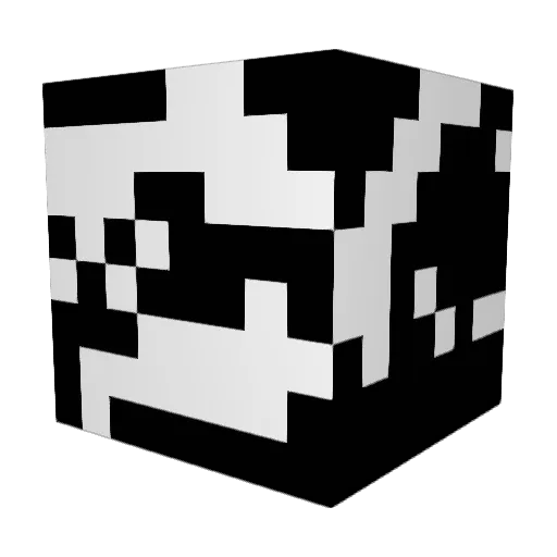 electrify_2109 Minecraft avatar head, 3D render