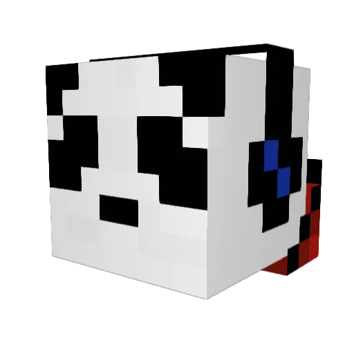 electro0306 Minecraft avatar head, 3D render