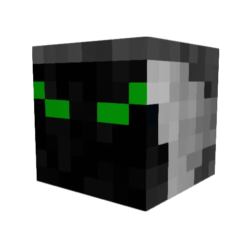 electrobuz025 Minecraft avatar head, 3D render