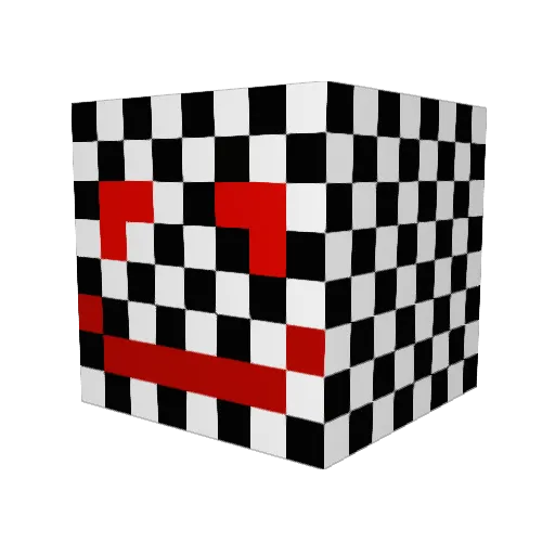 elefunk99 Minecraft avatar head, 3D render