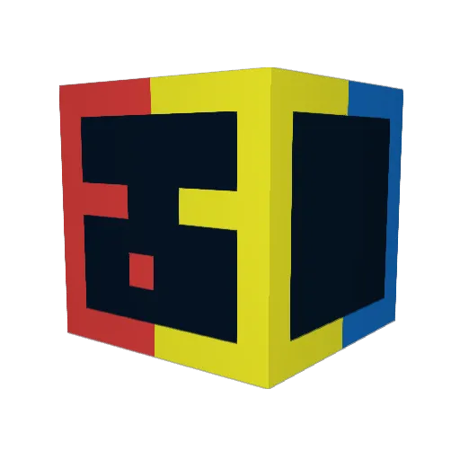 eleknandi Minecraft avatar head, 3D render