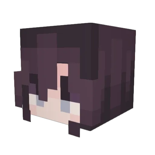 elemenohpees Minecraft avatar head, 3D render