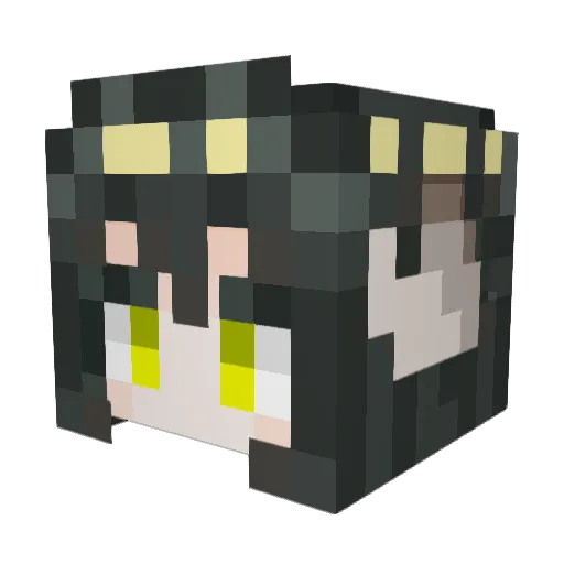 elen7878 Minecraft avatar head, 3D render
