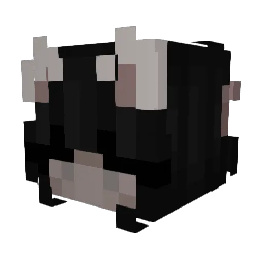 elenalps Minecraft avatar head, 3D render