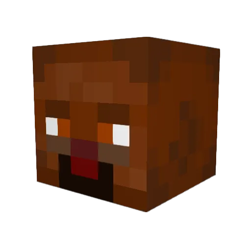 elendiljames73 Minecraft avatar head, 3D render