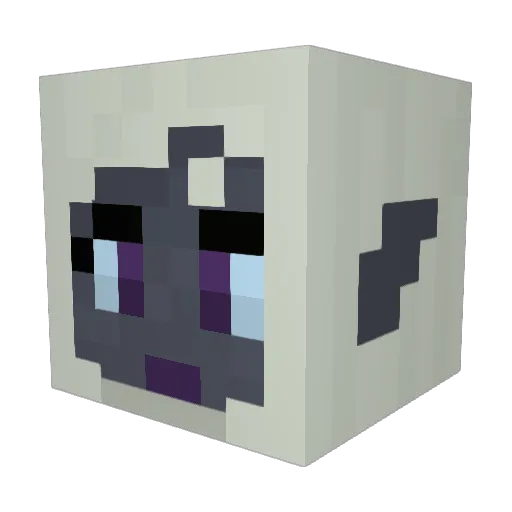 elephant1203 Minecraft avatar head, 3D render