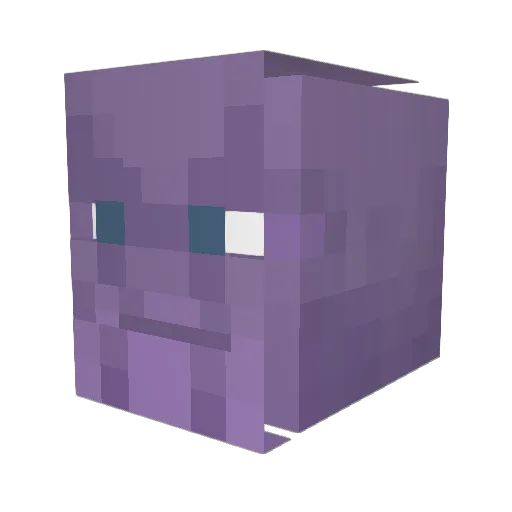 eleung1 Minecraft avatar head, 3D render