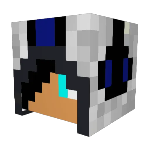 elevatorboy07 Minecraft avatar head, 3D render