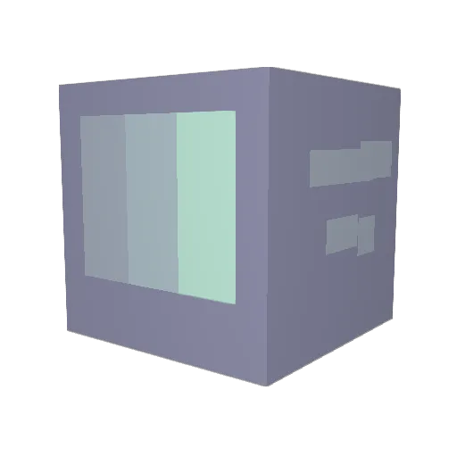 elexix Minecraft avatar head, 3D render