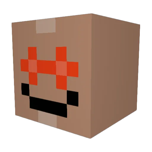 elflaco0803 Minecraft avatar head, 3D render
