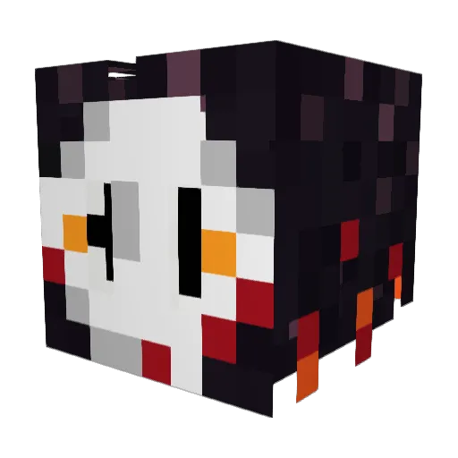elgransebas Minecraft avatar head, 3D render