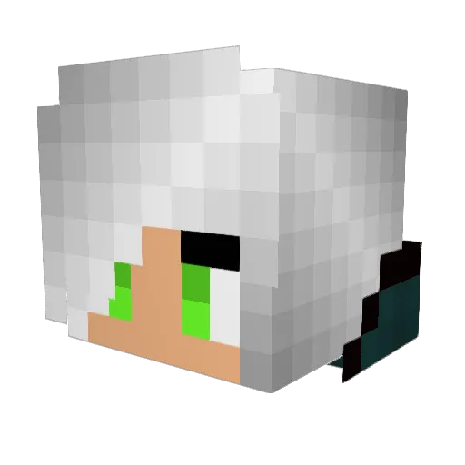 elgrillo88 Minecraft avatar head, 3D render
