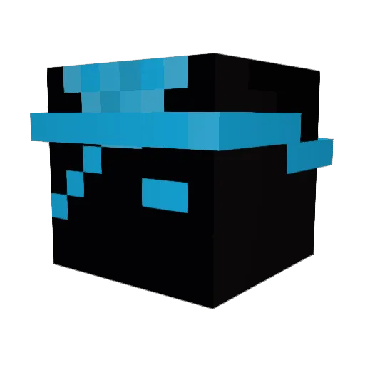 eli12347583 Minecraft avatar head, 3D render