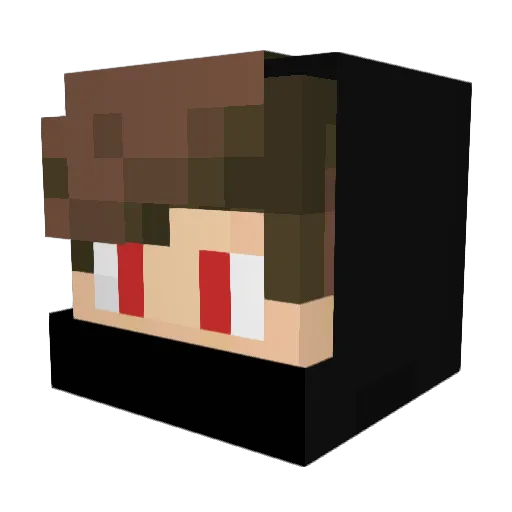 eli2006bro Minecraft avatar head, 3D render