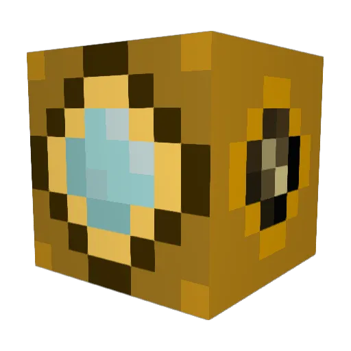 eli91O Minecraft avatar head, 3D render