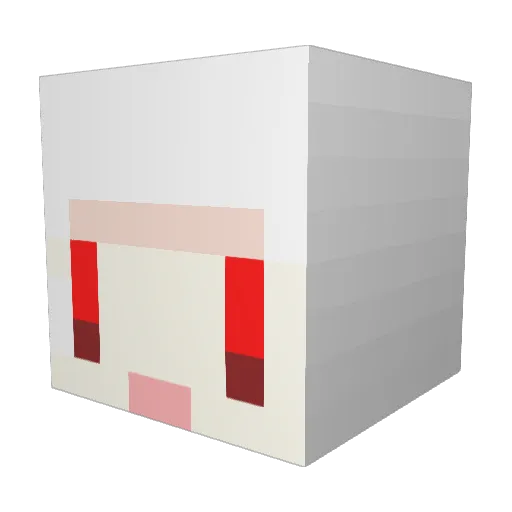 elian1511 Minecraft avatar head, 3D render
