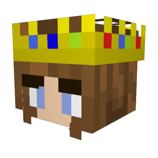 elias_348 Minecraft avatar head, 3D render