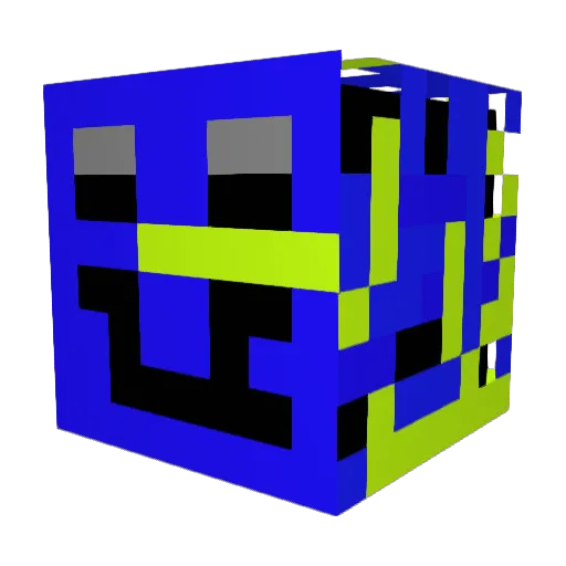 eliasbarney Minecraft avatar head, 3D render