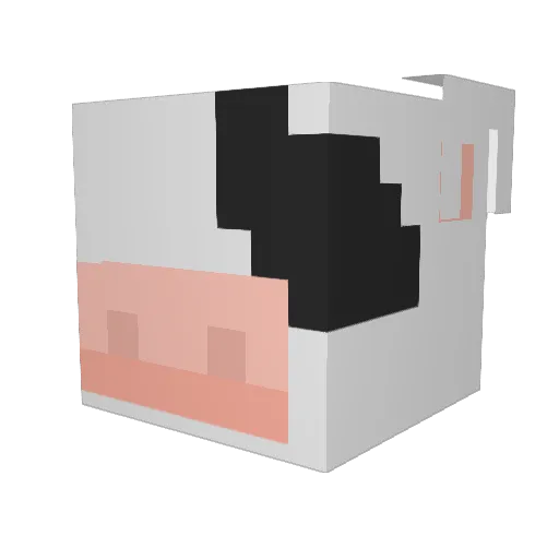 eliascj007 Minecraft avatar head, 3D render
