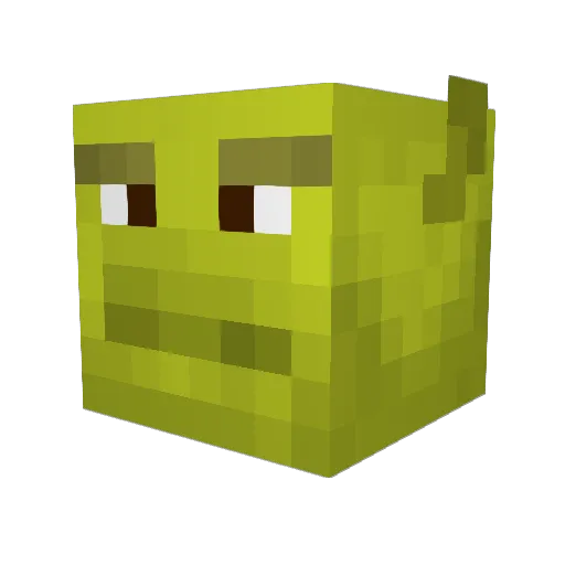 eliasgamingdk Minecraft avatar head, 3D render
