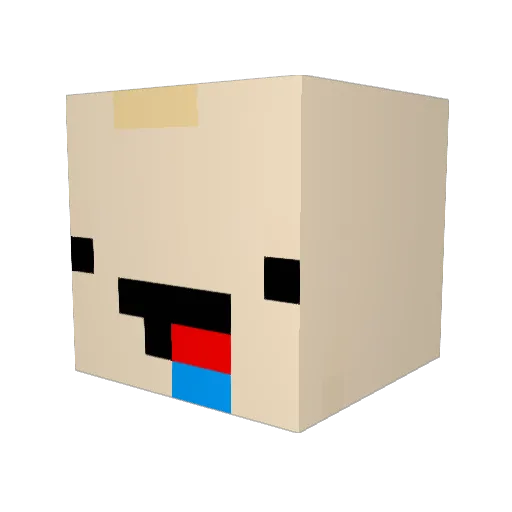 eliawesome33 Minecraft avatar head, 3D render