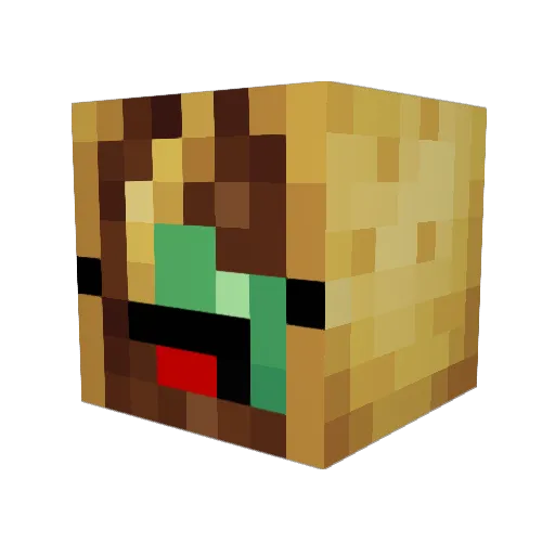 eliawesomeguy Minecraft avatar head, 3D render