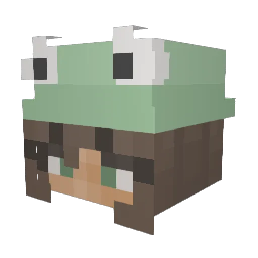 eliduma2009 Minecraft avatar head, 3D render