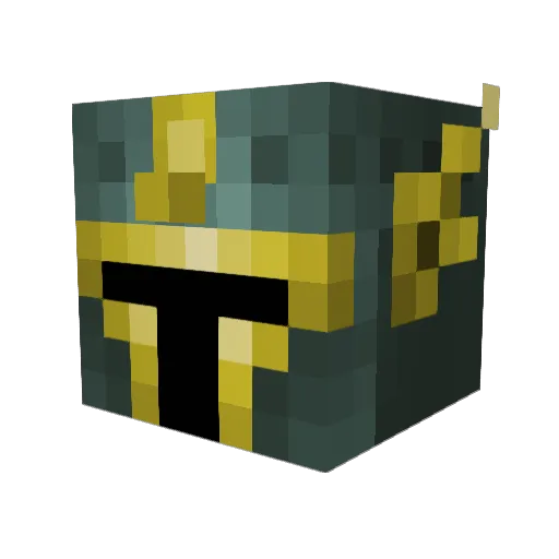 elie84 Minecraft avatar head, 3D render