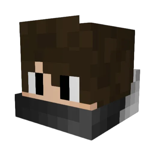 eligomez05 Minecraft avatar head, 3D render
