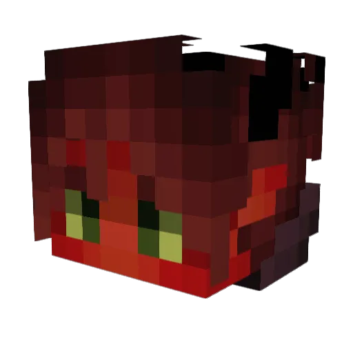 elilovesthatboyp Minecraft avatar head, 3D render