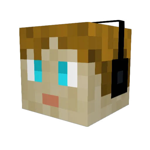 eliman2006 Minecraft avatar head, 3D render