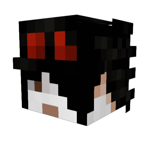 elinaa33 Minecraft avatar head, 3D render