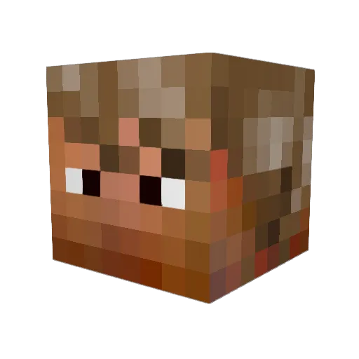 elinswede Minecraft avatar head, 3D render