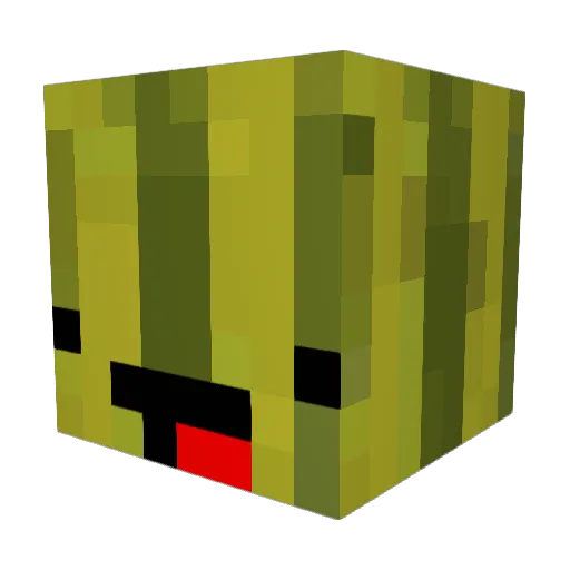 eliotthbeer Minecraft avatar head, 3D render