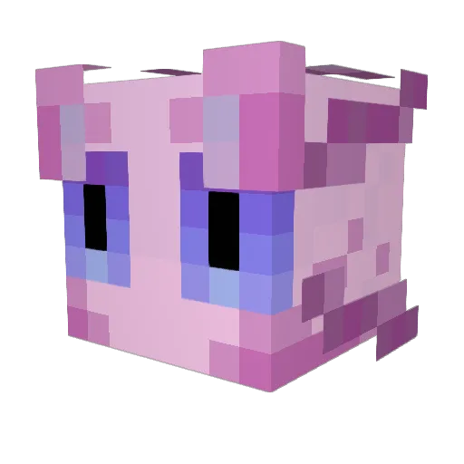 elioymc Minecraft avatar head, 3D render