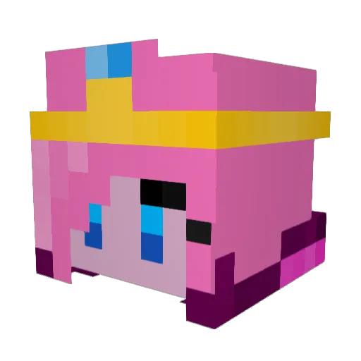 eliseabbott Minecraft avatar head, 3D render