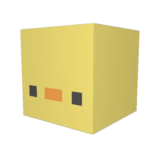 elishareborn Minecraft avatar head, 3D render
